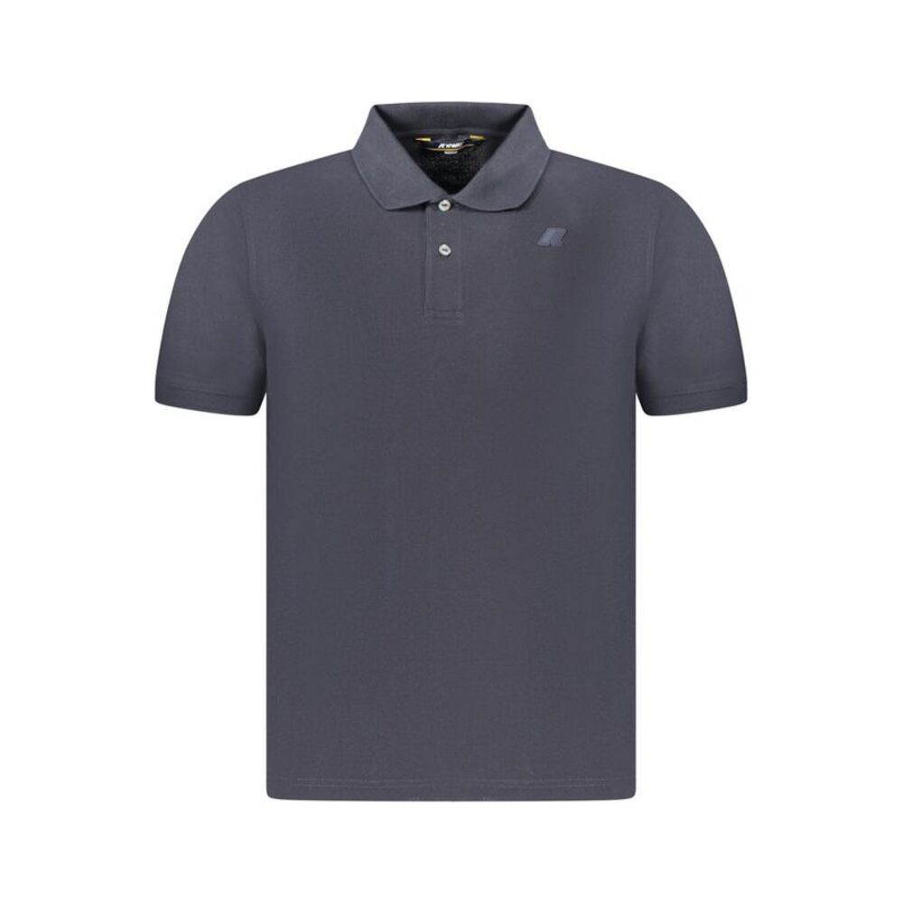 K-WAY Blue Cotton Men's Men's Polo